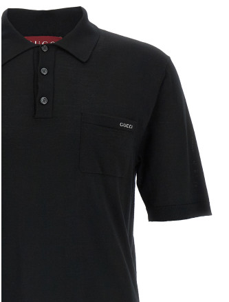 'Intarsio Gucci' polo shirt #