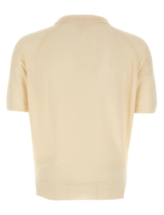 Bouclé polo shirt #