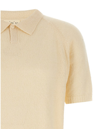 Bouclé polo shirt #