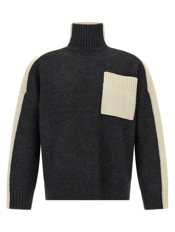 'Two tone' sweater #1