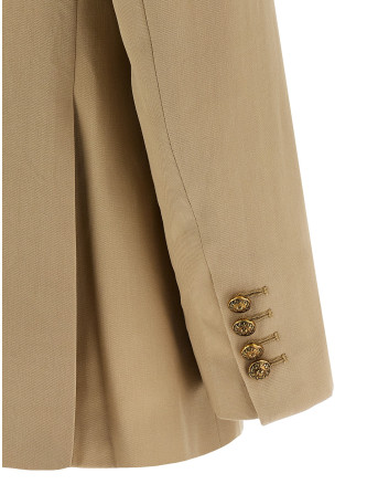 Heraldic buttons blazer #