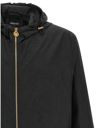 'Barocco' jacquard windbreaker #