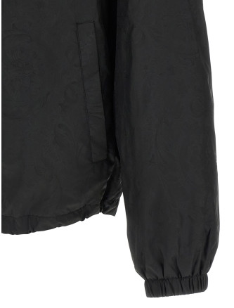 'Barocco' jacquard windbreaker #