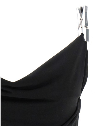 'Draped Washing Clip Gala' top #