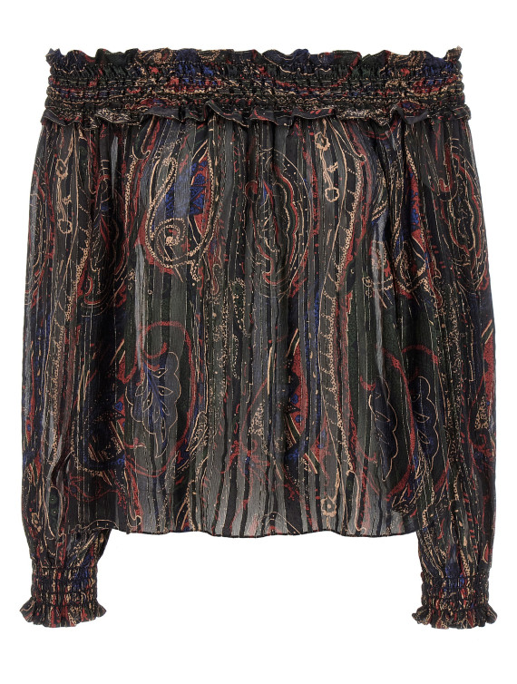 Smock stitch blouse #1