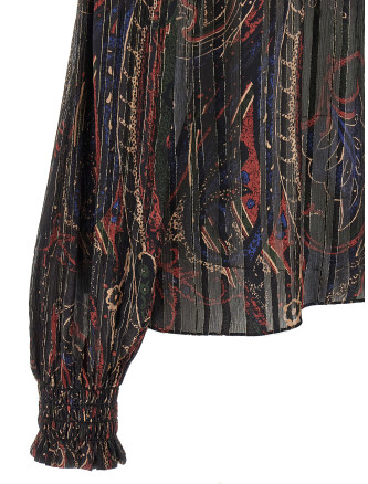 Smock stitch blouse #