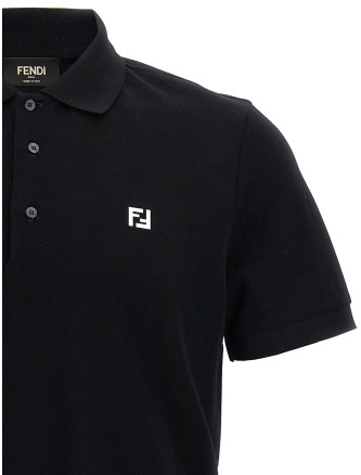 FF metallic logo polo shirt #