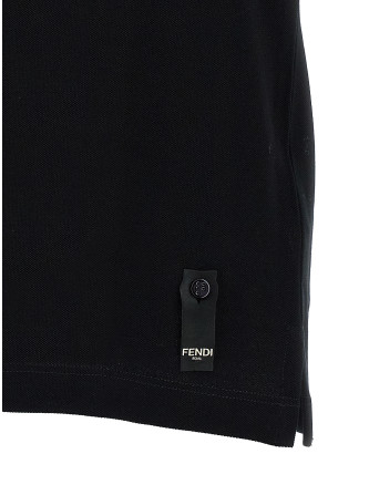 FF metallic logo polo shirt #