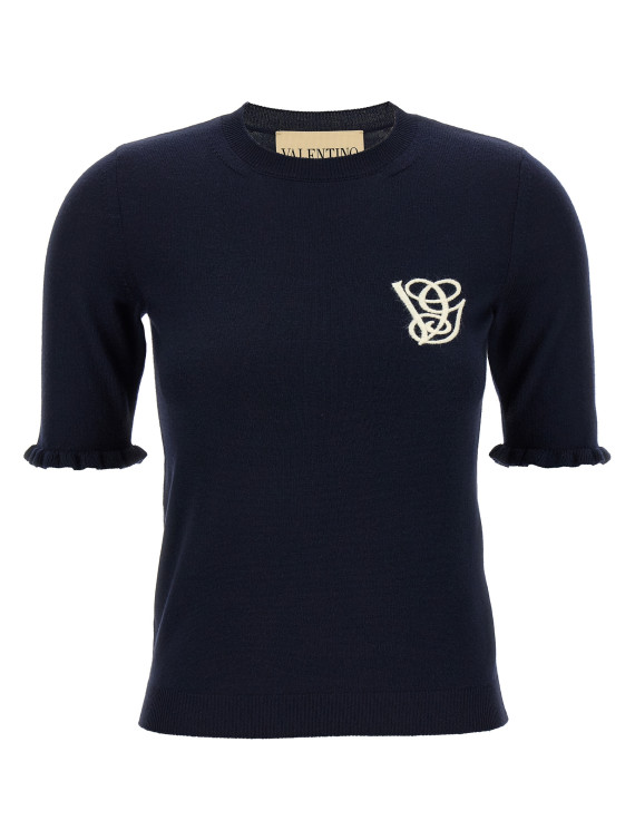 Valentino Garavani VG embroidery top #1