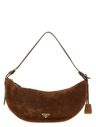 'Prada Demi-Lune' large shoulder bag