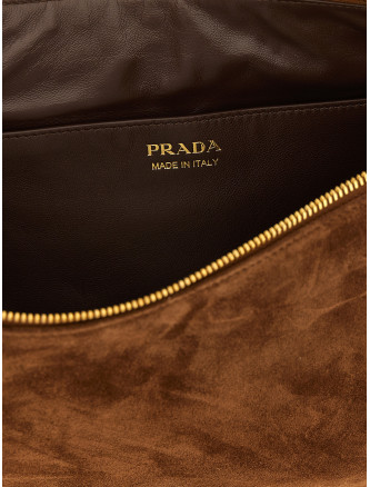 'Prada Demi-Lune' large shoulder bag #