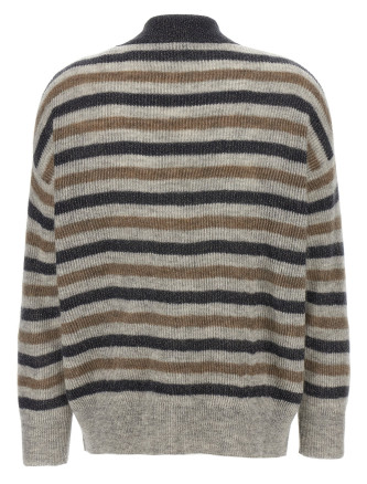 Lurex wool cardigan #