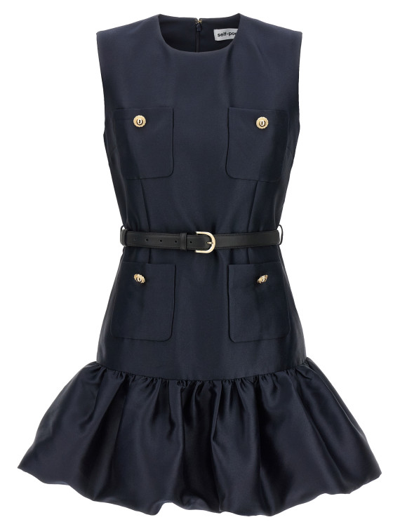 'Navy Taffeta Mini' dress #1