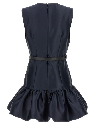 'Navy Taffeta Mini' dress #
