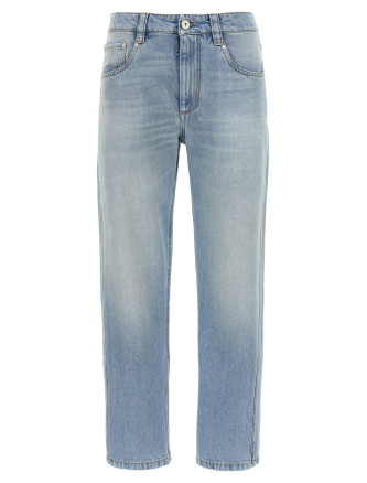 Straight leg jeans
