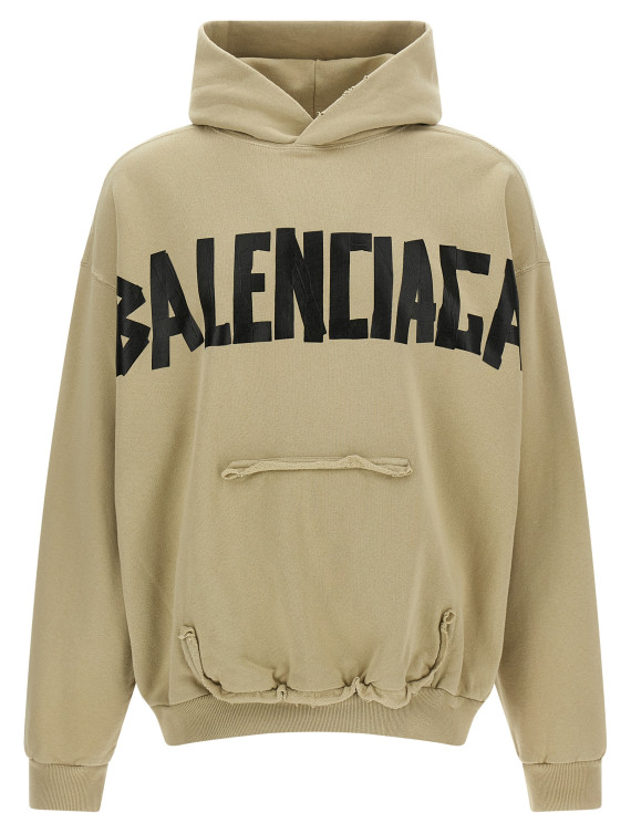 'Ripped Pocket Tape Type' hoodie #1