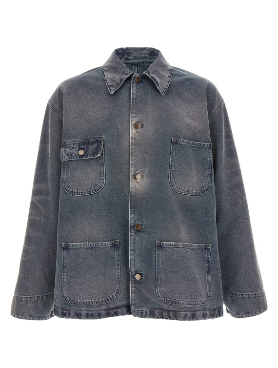 Blouson canvas distressed #1