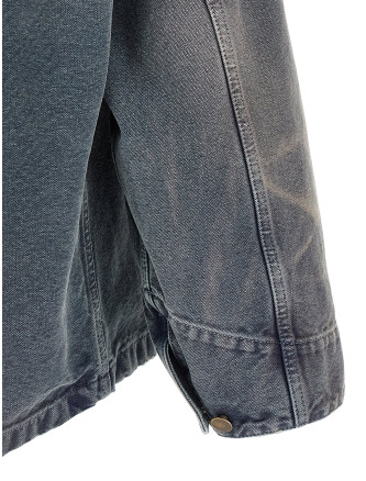 Blouson canvas distressed #