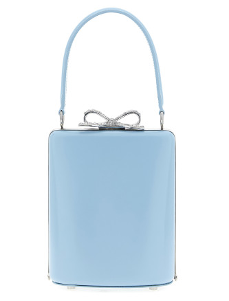 'Blue leather bag' handbag