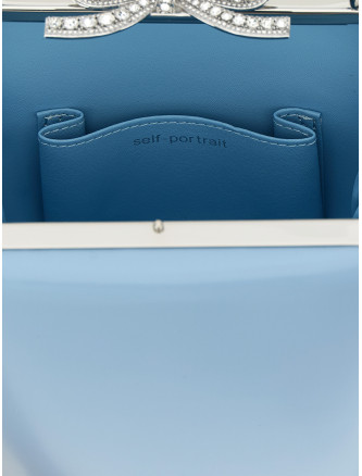 'Blue leather bag' handbag #