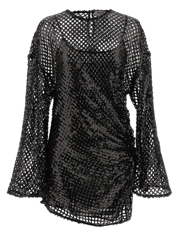 Sequin mesh dress #1