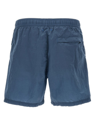 Logo patch swim shorts #