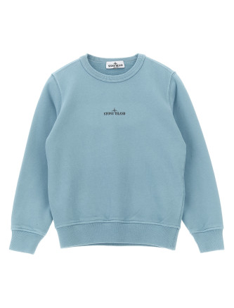 Front and back print sweatshirt