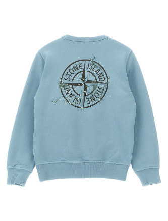 Front and back print sweatshirt #