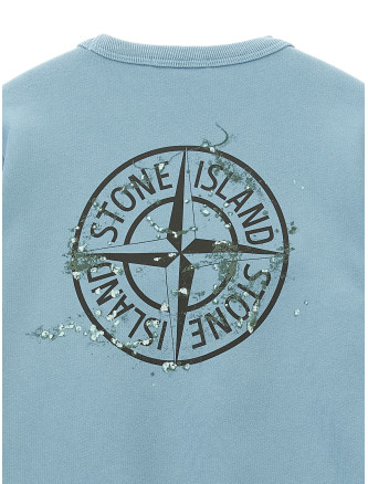 Front and back print sweatshirt #