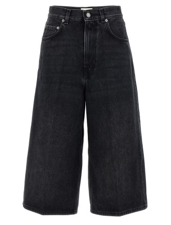 'Belle Mid Black' Bermuda Shorts