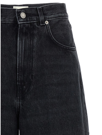 'Belle Mid Black' Bermuda Shorts #