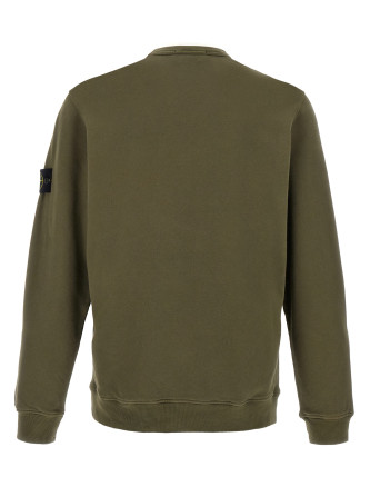 Logo badge cotton sweatshirt #