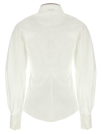 'Shiny Collar Detail' shirt #