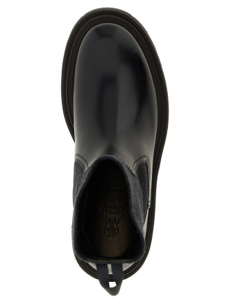 Precious Loop Detail ankle boots #