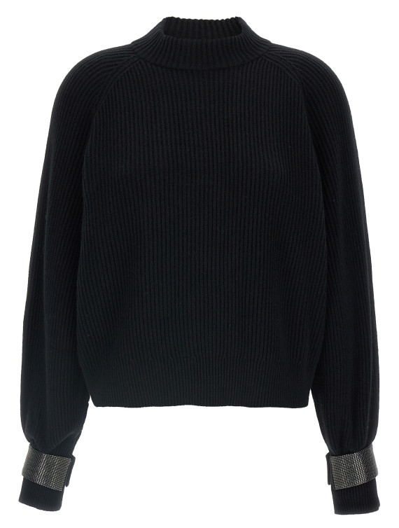 'Monile' cuffs sweater #1