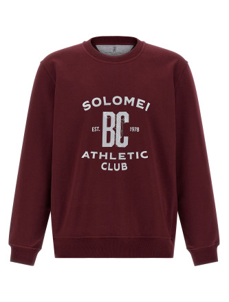 Techno cotton sweatshirt