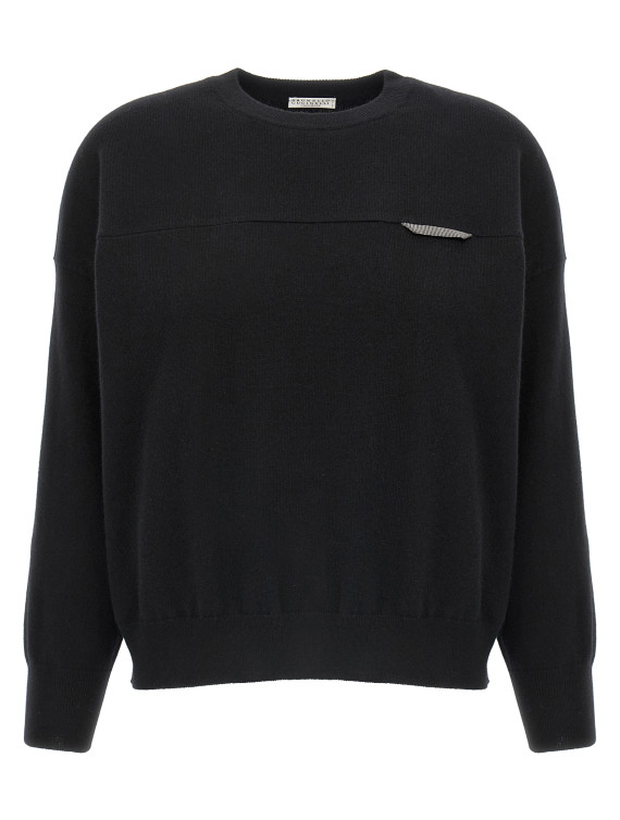 Monile crop sweater #1