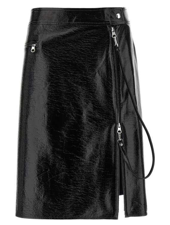 'Zipped Vinyl' skirt #1