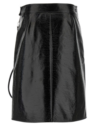 'Zipped Vinyl' skirt #