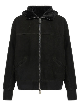 Cotton hooded jacket