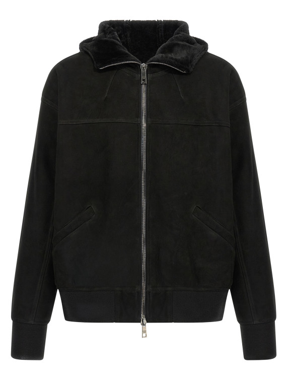 Cotton hooded jacket #1