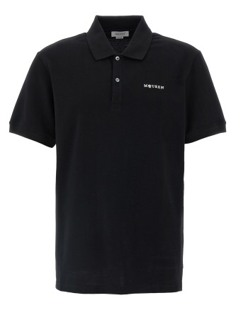 Logo embroidery polo shirt