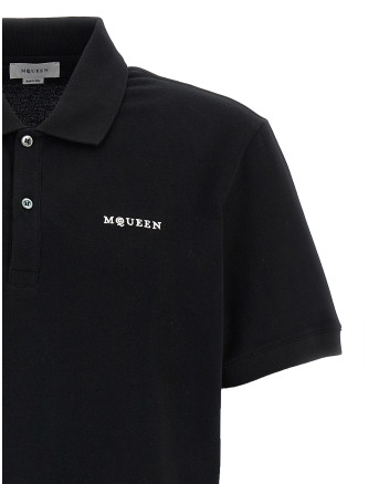Logo embroidery polo shirt #