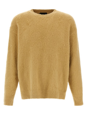 Shearling cotton sweater