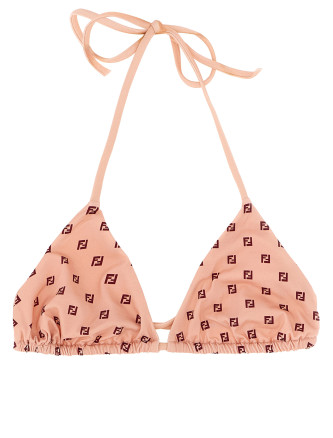 Micro patchwork bikini top