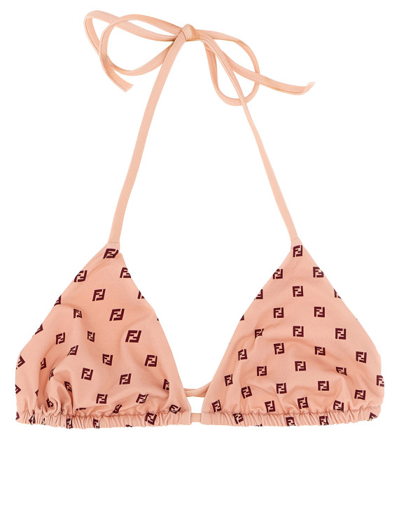 Micro patchwork bikini top #1