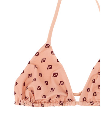 Micro patchwork bikini top #