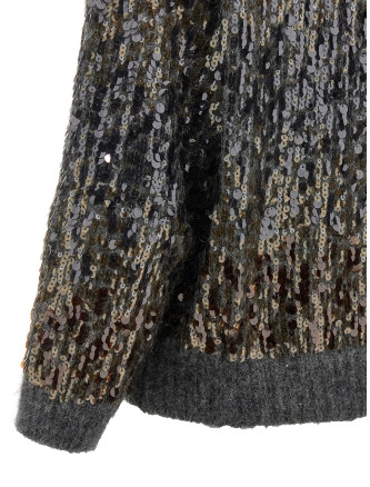 'Dazzling Dégradé Embroidery' cardigan #