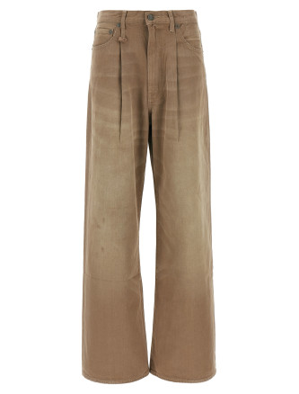 'Damon Pleated' jeans