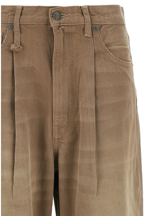 'Damon Pleated' jeans #